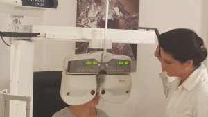 Augenärztliche Untersuchung bei Innsbruck